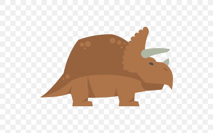 Dinosaur Triceratops Stegosaurus Styracosaurus, PNG, 512x512px, Dinosaur, Ceratosaurus, Fauna, Organism, Point Download Free