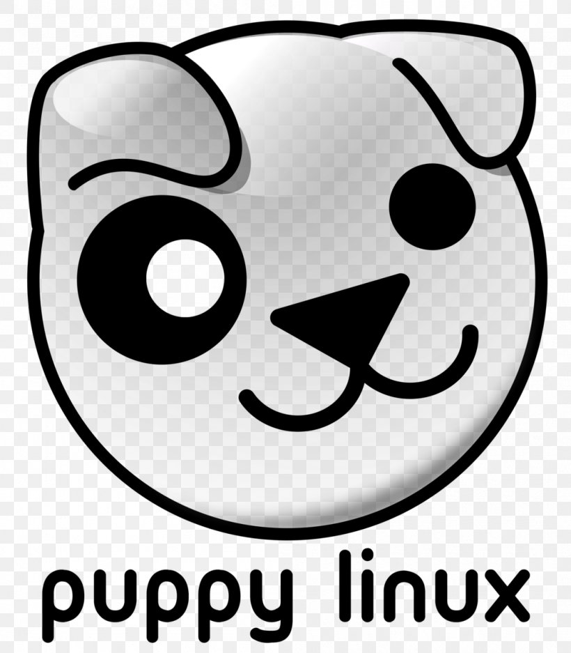 Puppy Linux Linux Distribution Operating Systems, PNG, 1050x1200px, Puppy Linux, Black And White, Computer, Computer Software, Emoticon Download Free
