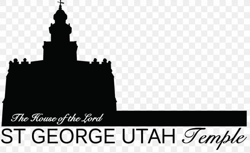 St. George Utah Temple Logan Utah Temple Salt Lake Temple Draper Utah Temple, PNG, 1024x627px, St George Utah Temple, Black And White, Brand, Draper Utah Temple, Landmark Download Free