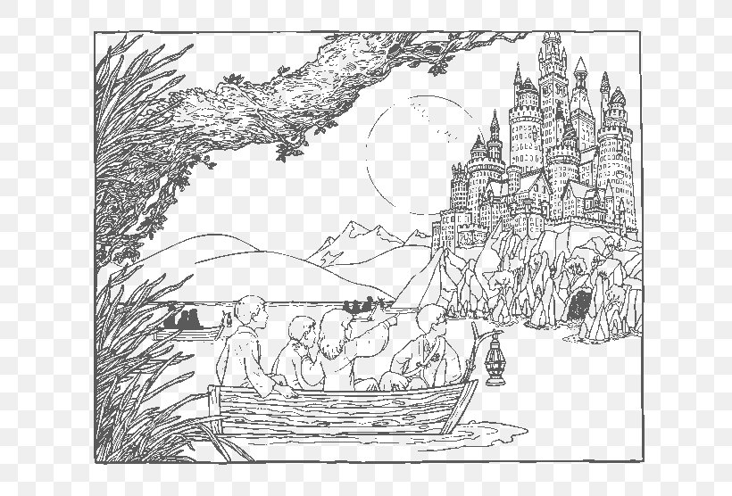 Harry Potter: Hogwarts Mystery Coloring Book Ausmalbild, PNG, 648x556px, Harry Potter, Area, Art, Artwork, Ausmalbild Download Free