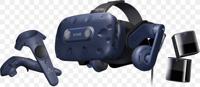 HTC Vive Oculus Rift Virtual Reality Headset Virtual World, PNG, 2768x1204px, Htc Vive, Computer, Hardware, Immersion, Mode Of Transport Download Free