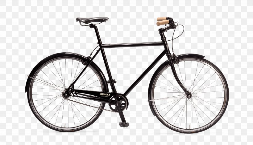 Single-speed Bicycle Cycling United States City Bicycle, PNG, 3840x2208px, Bicycle, Bicycle Accessory, Bicycle Commuting, Bicycle Drivetrain Part, Bicycle Frame Download Free