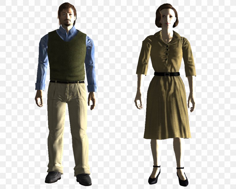 Fallout: New Vegas Fallout 3 Fallout 4 Clothing Dress, PNG, 1051x841px, Fallout New Vegas, Casual, Clothing, Costume, Costume Design Download Free