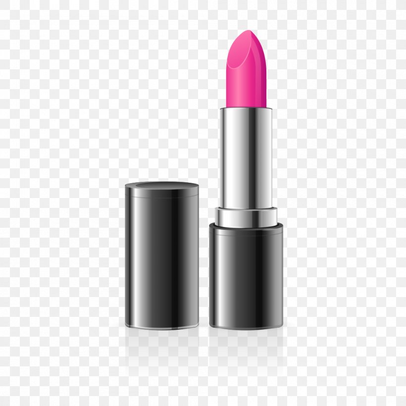 Lipstick Euclidean Vector Illustration, PNG, 1000x1000px, Lipstick, Color, Cosmetics, Health Beauty, Lip Download Free