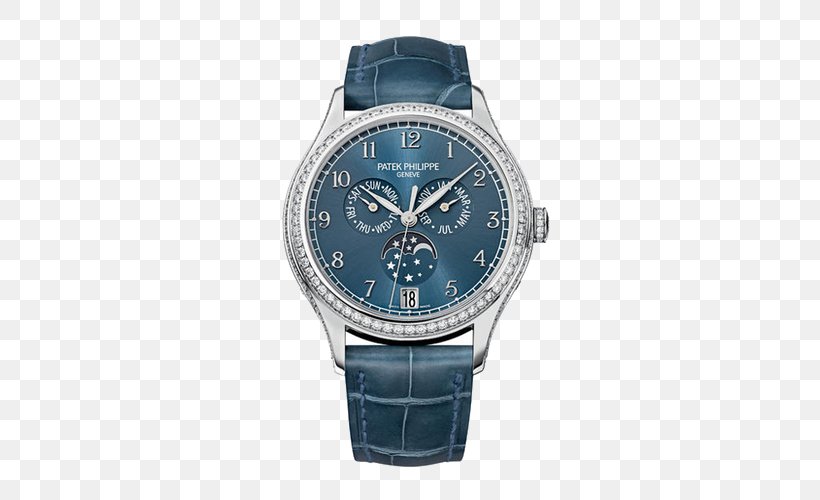 Patek Philippe & Co. Annual Calendar Complication Automatic Watch, PNG, 500x500px, Patek Philippe Co, Annual Calendar, Audemars Piguet, Automatic Watch, Bezel Download Free