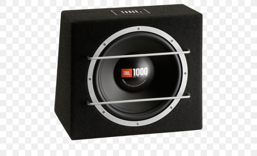 Subwoofer JBL Loudspeaker Enclosure Vehicle Audio, PNG, 500x500px, Subwoofer, Amplifier, Audio, Audio Equipment, Audio Power Download Free