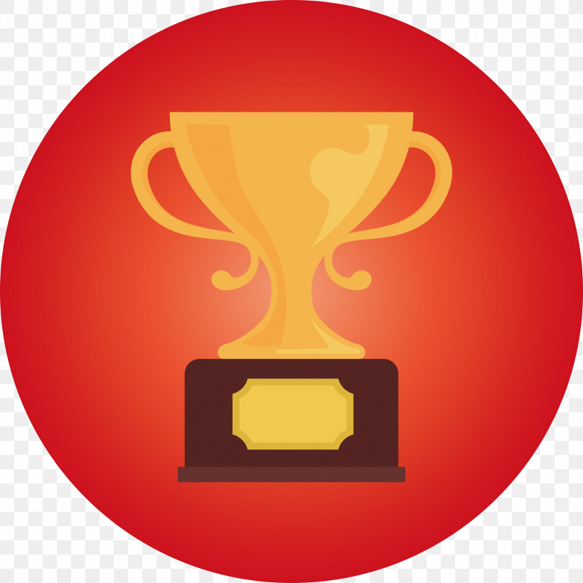 Award Prize Trophy, PNG, 3000x3000px, Award, Meter, Orange, Prize, Trophy Download Free