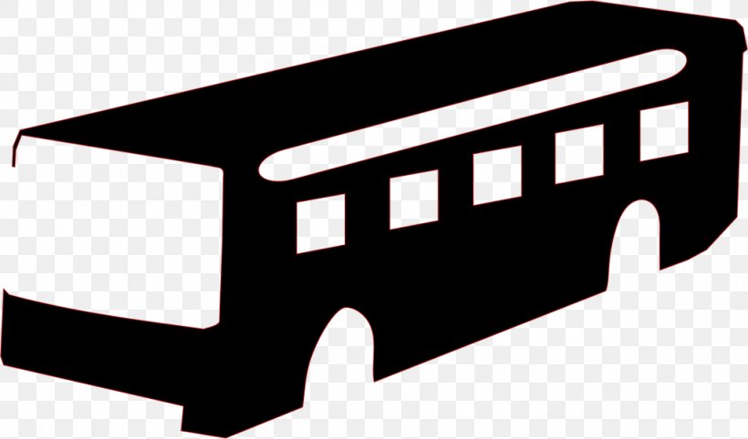 Bus Vector Graphics Clip Art Image, PNG, 1024x602px, Bus, Automotive Design, Automotive Exterior, Black And White, Brand Download Free