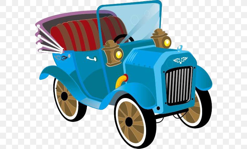 Classic Car Cartoon Vintage Car, PNG, 590x494px, Car, Antique Car, Automotive Design, Cartoon, Classic Download Free