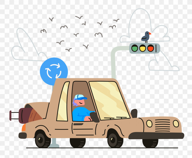Driving, PNG, 2500x2051px, Driving, Cartoon, Transport Download Free