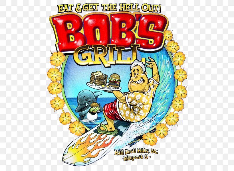 Outer Banks Bob's Grill OBX Nags Head Kitty Hawk Hamburger, PNG, 506x600px, Watercolor, Cartoon, Flower, Frame, Heart Download Free
