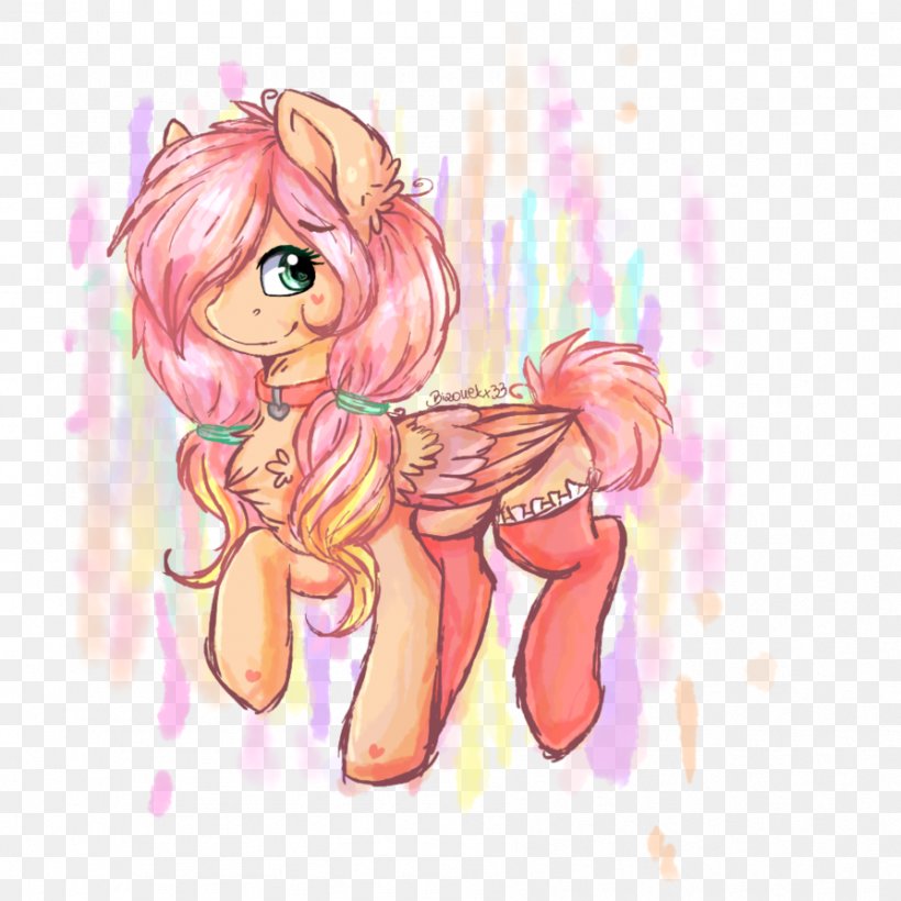 Horse Fairy Pink M Cartoon, PNG, 894x894px, Watercolor, Cartoon, Flower, Frame, Heart Download Free
