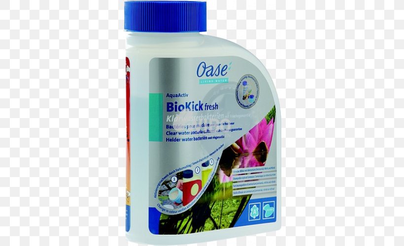 Pond Milliliter Bacteria Water OASE, PNG, 500x500px, Pond, Algaecide, Bacteria, Freshco, Home Garden Download Free