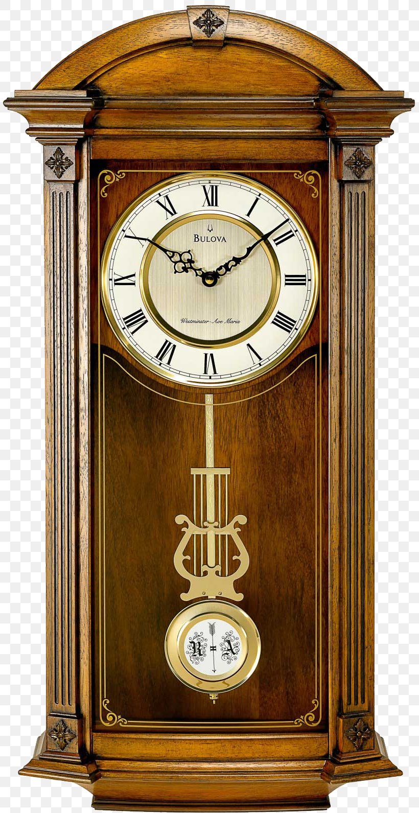 Quartz Clock Bulova Chime Movement, PNG, 812x1591px, Clock, Alarm Clocks, Antique, Bulova, Chime Download Free
