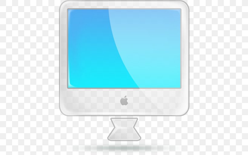 Computer Monitors Display Device, PNG, 512x512px, Computer Monitors, Apple, Azure, Blue, Computer Download Free