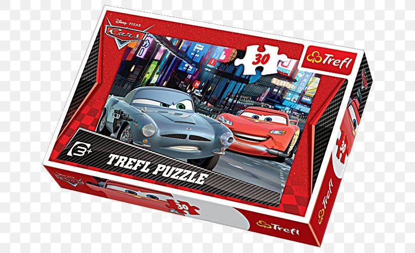 Jigsaw Puzzles Lightning McQueen Cars 2 Trefl, PNG, 667x500px, Jigsaw Puzzles, Automotive Design, Automotive Exterior, Brand, Cars Download Free