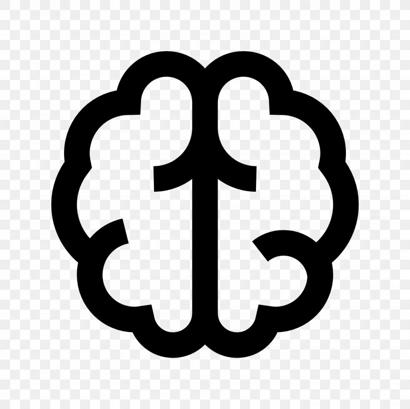 Brain Science Symbol, PNG, 1600x1600px, Brain, Black And White, Human Brain, Initial Coin Offering, Mathematics Download Free