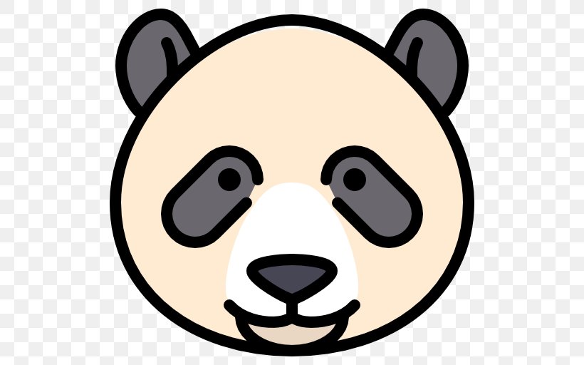 Giant Panda Bear Clip Art, PNG, 512x512px, Giant Panda, Animal, Artwork, Bear, Carnivoran Download Free