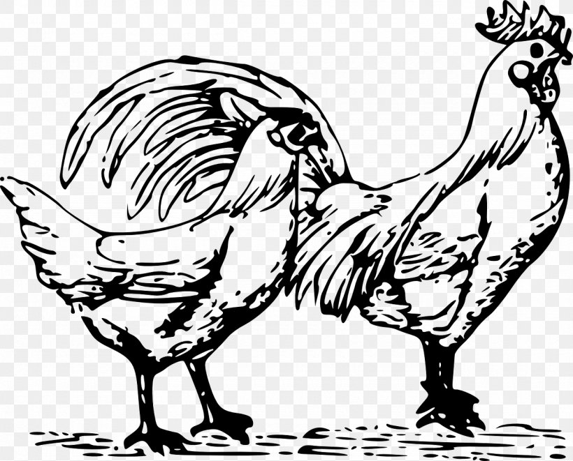 Bird Line Drawing, PNG, 1280x1032px, Rooster, Animal Figure, Beak, Bird, Blackandwhite Download Free