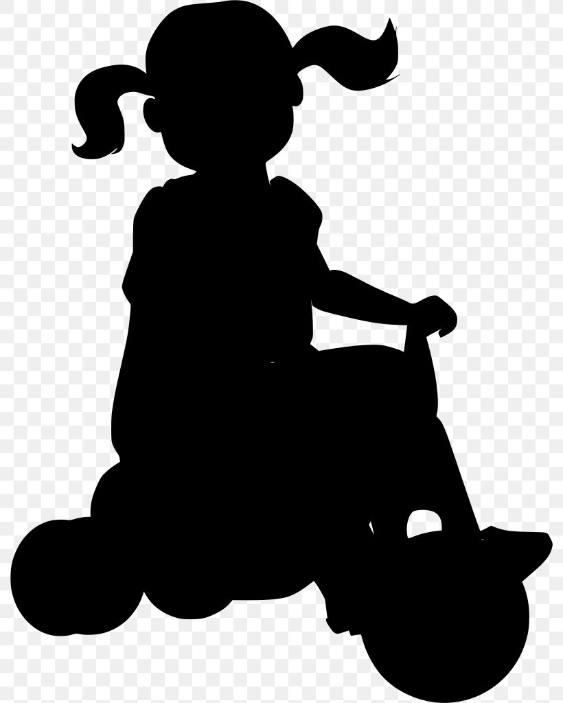 Vector Graphics Clip Art Transparency Image, PNG, 790x1024px, Tricycle, Bicycle, Blackandwhite, Child, Silhouette Download Free