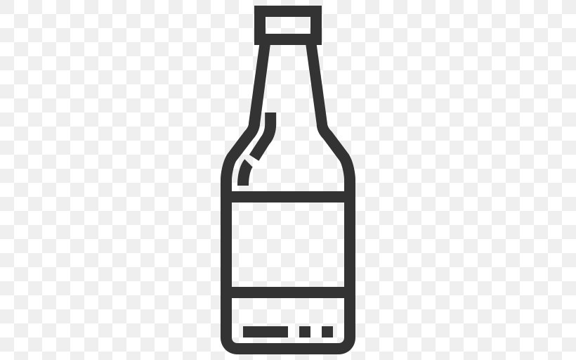Beer Cocktail Alcoholic Drink Syrup, PNG, 512x512px, Beer, Alcoholic Drink, Black, Black And White, Bottle Download Free