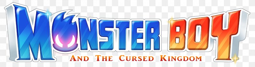 Monster Boy And The Cursed Kingdom Nintendo Switch Mutant Mudds Wonder Boy Video Game, PNG, 1200x317px, Monster Boy And The Cursed Kingdom, Animation, Blue, Brand, Fdg Entertainment Download Free