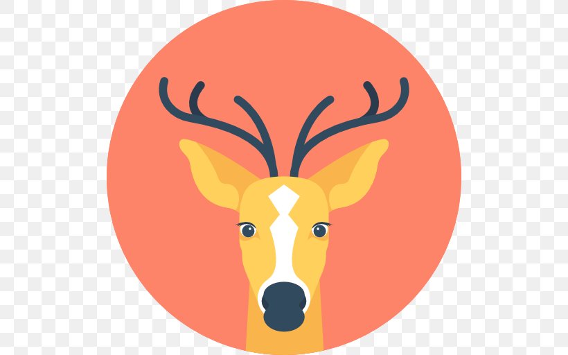 Reindeer Elk Moose Antler, PNG, 512x512px, Reindeer, Animal, Antler, Deer, Elk Download Free