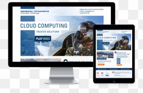General Dynamics - Computer Monitors Communication Multimedia Display Advertising New Media PNG