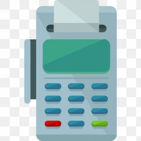 Scan Elements - Credit Card Bank Payment Terminal PNG