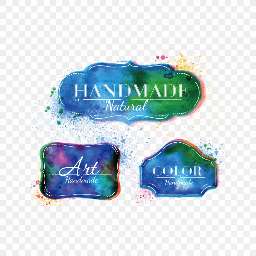Label Watercolor Painting Stock Illustration, PNG, 1772x1772px, Watercolor Painting, Aqua, Art, Brand, Color Download Free