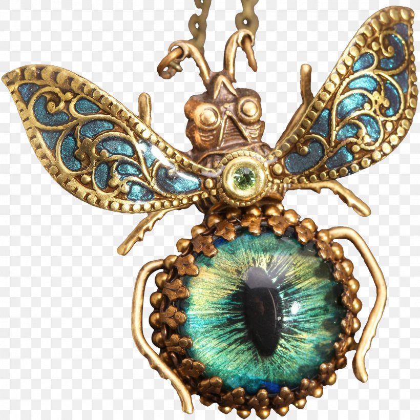 Necklace Turquoise Jewellery Brooch Insect, PNG, 1424x1424px, Necklace, Art, Art Nouveau, Artisan, Brooch Download Free