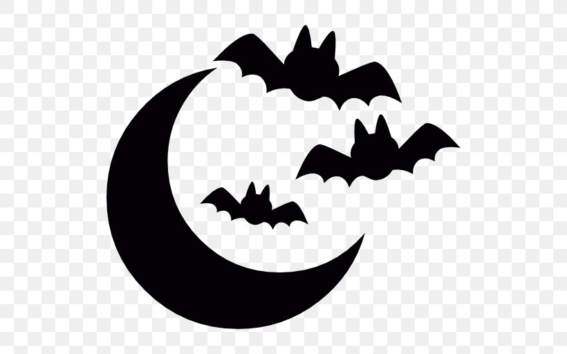 Bat Clip Art, PNG, 512x512px, Bat, Black, Black And White, Halloween, Jacko Lantern Download Free
