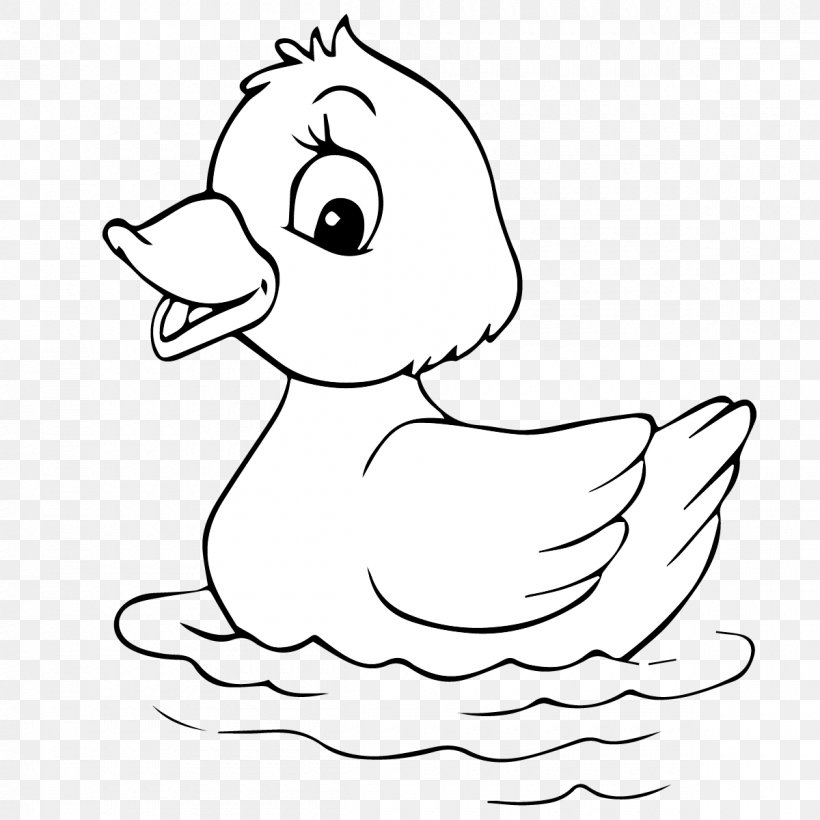 Daisy Duck Coloring Book Daffy Duck Goose, PNG, 1200x1200px, Duck, Adult, Animal, Art, Beak Download Free