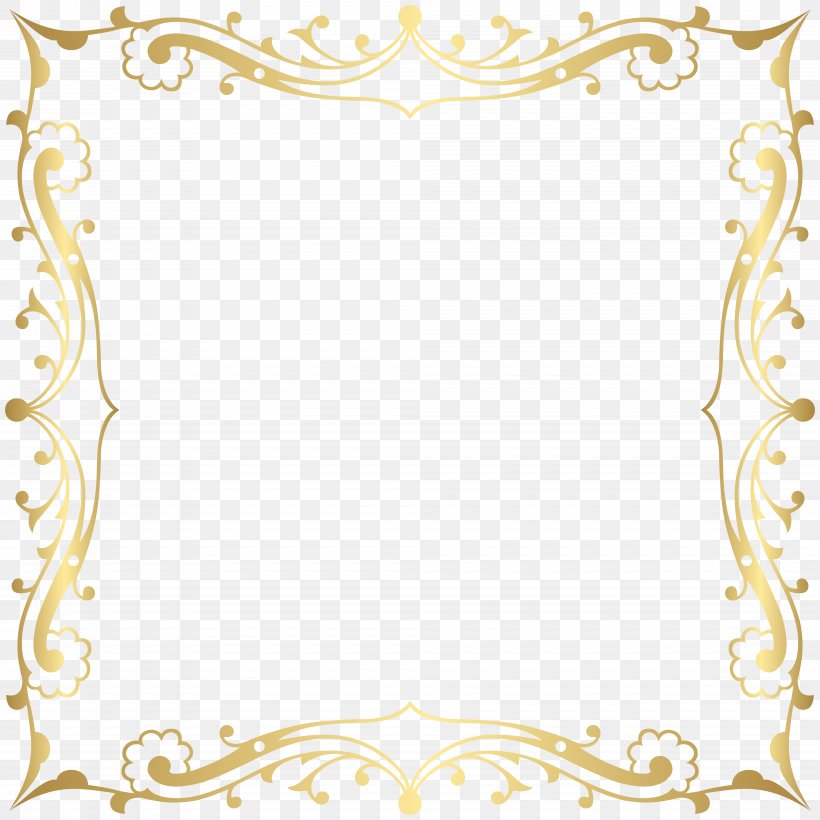 Gold Clip Art, PNG, 8000x8000px, Gold, Area, Art, Art Museum, Border Download Free