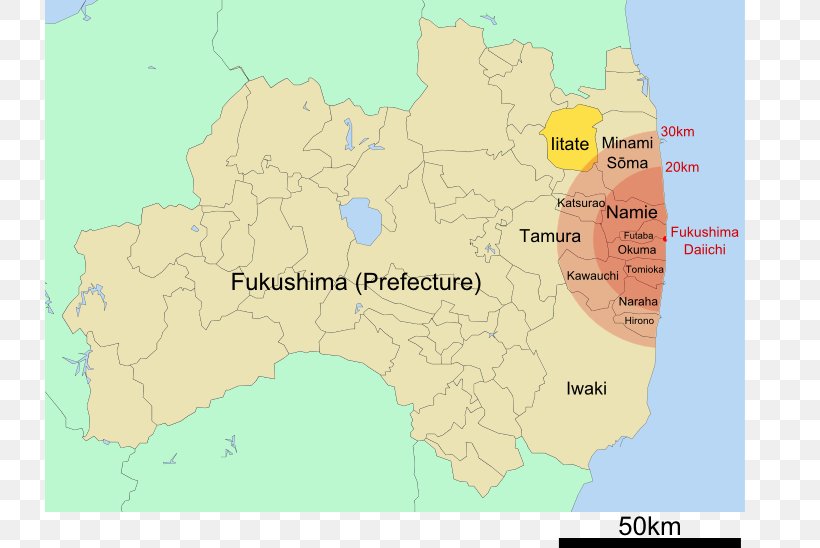 Iitate Fukushima Daiichi Nuclear Disaster Iwaki Tokai Nuclear Power, PNG, 730x548px, Fukushima Daiichi Nuclear Disaster, Area, Becquerel, Ecoregion, Emergency Evacuation Download Free