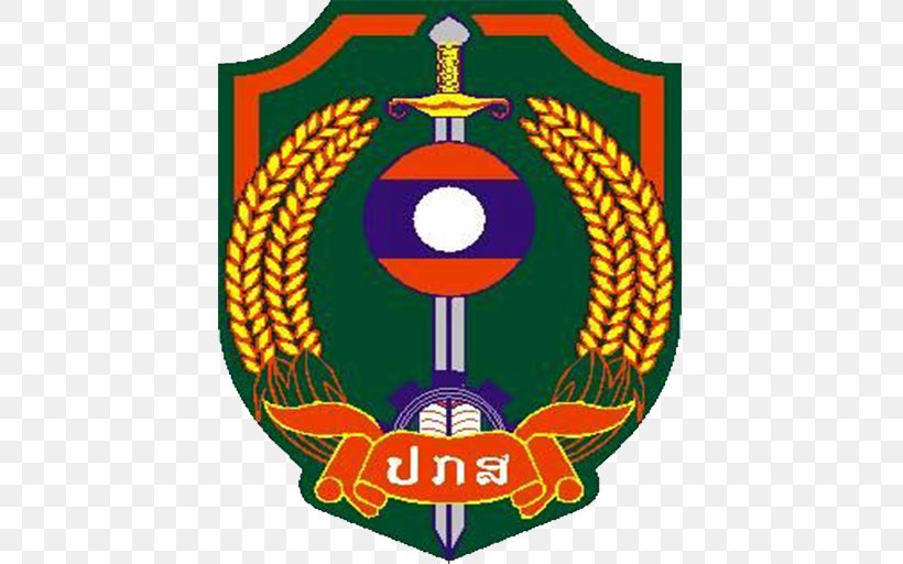 Lao Police Club Laos Lao Army F.C. 2017 Lao Premier League 2016 Lao Premier League, PNG, 512x512px, Lao Police Club, Ball, Dream League Soccer, Emblem, Emblem Of Laos Download Free