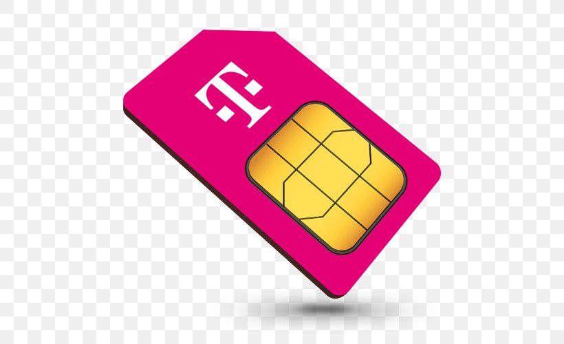 Mobile Phones T-Mobile Subscriber Identity Module Vodafone Telephone, PNG, 500x500px, Mobile Phones, Area, Magenta, Mobile Web, Rectangle Download Free
