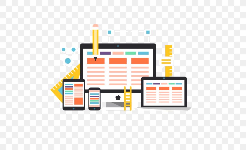Responsive Web Design Website Development Professional Web Design Web Page, PNG, 557x500px, Responsive Web Design, Accelerated Mobile Pages, Area, Brand, Communication Download Free