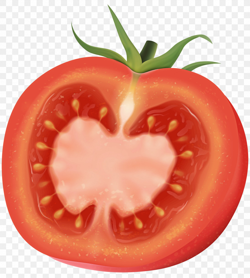 Tomato, PNG, 2690x3000px, Natural Foods, Food, Fruit, Nightshade Family, Plant Download Free
