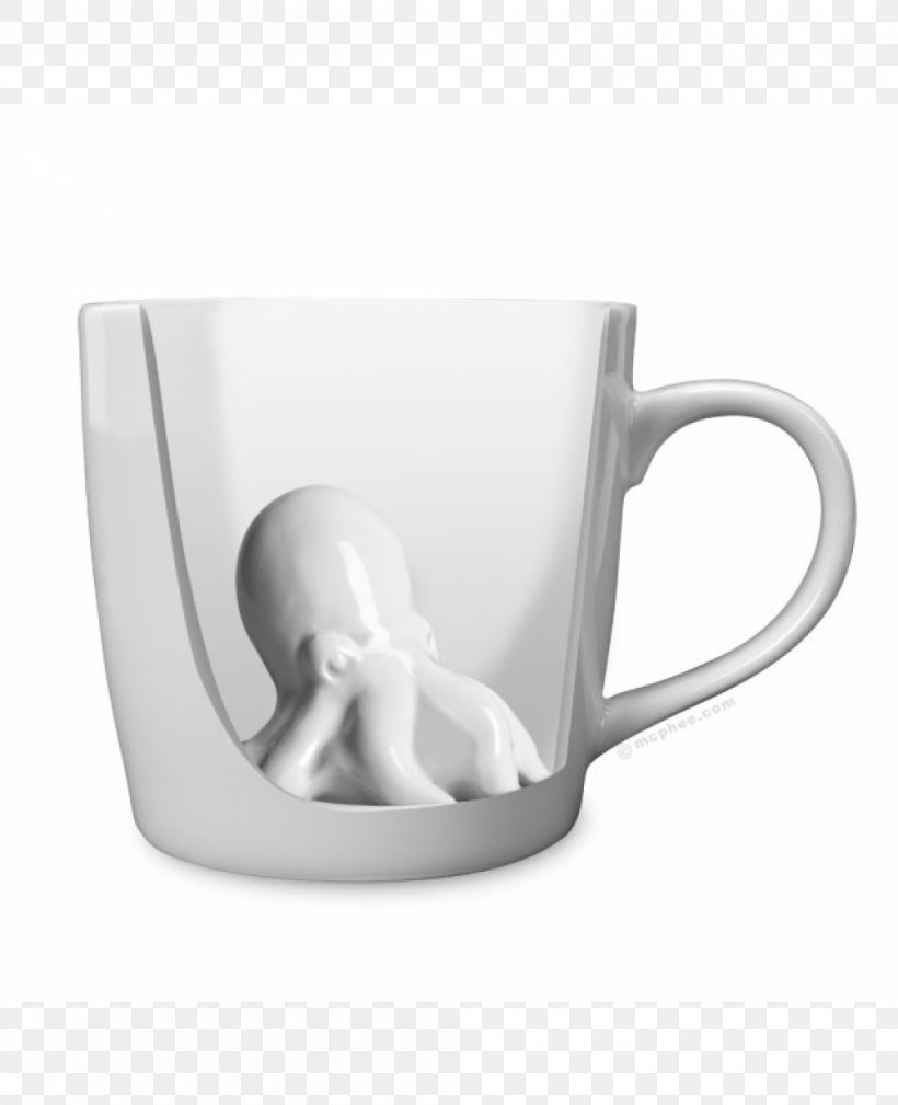 Octopus Mug Coffee Cup Ceramic, PNG, 1000x1231px, Octopus, Beer Glasses, Ceramic, Coffee, Coffee Cup Download Free