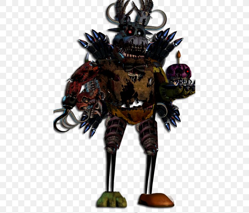 Robot Five Nights At Freddy's Animatronics Endoskeleton Jump Scare, PNG, 467x702px, Robot, Action Figure, Animatronics, Cactus, Carving Download Free