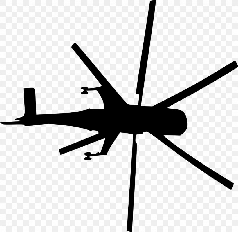 Helicopter Airplane Aircraft, PNG, 1024x1001px, Helicopter, Air Travel, Aircraft, Airplane, Black And White Download Free