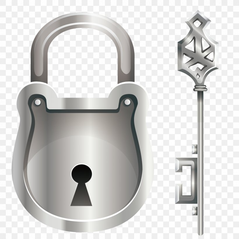 Key Lock Euclidean Vector, PNG, 1200x1200px, Key, Hardware, Hardware Accessory, Lock, Metal Download Free