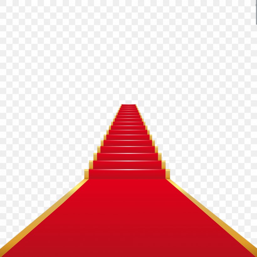 Red Carpet Download, PNG, 1000x1000px, Carpet, Area, Cone, Pyramid, Red Download Free