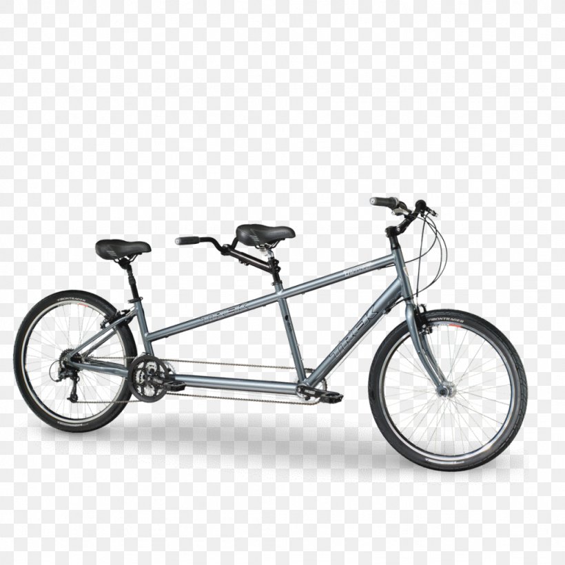 Tandem Bicycle Trek Bicycle Corporation Bike Rental Giant Bicycles, PNG, 1024x1024px, Bicycle, Automotive Exterior, Bicycle Accessory, Bicycle Cranks, Bicycle Derailleurs Download Free