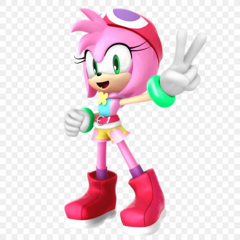Amy Rose Sonic Forces Ariciul Sonic Sonic Runners Knuckles' Chaotix, PNG, 1024x1024px, Amy Rose, Action Figure, Ariciul Sonic, Cartoon, Espio The Chameleon Download Free