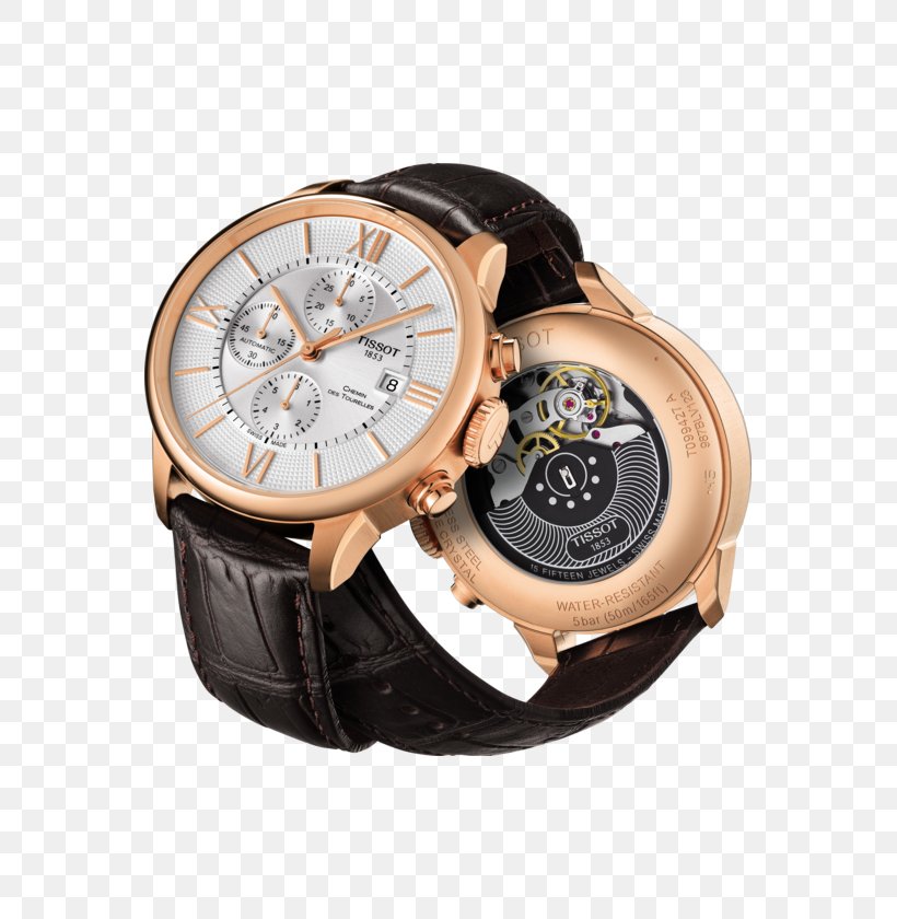 Chronograph Watch Tissot Clock Chemin Des Tourelles, PNG, 555x840px, Chronograph, Brand, Clock, Eta Sa, Le Locle Download Free