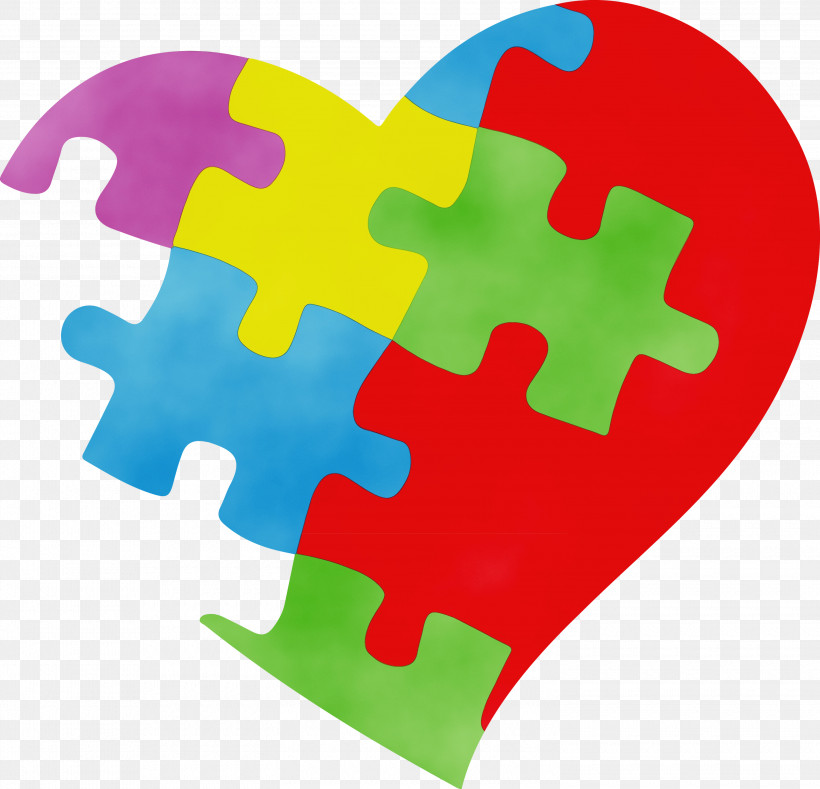 Jigsaw Puzzle Puzzle Toy, PNG, 3000x2890px, World Autism Awareness Day, Jigsaw Puzzle, Paint, Puzzle, Toy Download Free