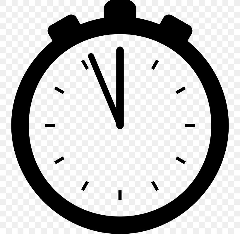 Stopwatch Drawing Clip Art, PNG, 744x800px, Stopwatch, Alarm Clock, Area, Black And White, Clock Download Free
