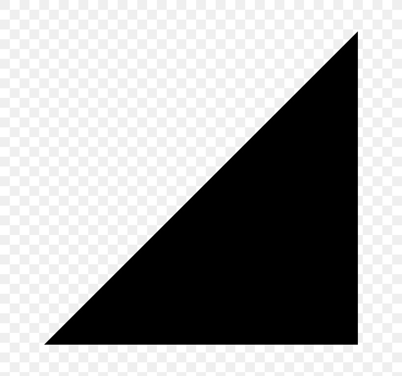 Arrow Triangle Symbol Geometry, PNG, 768x768px, Triangle, Black, Black And White, Brand, Geometry Download Free